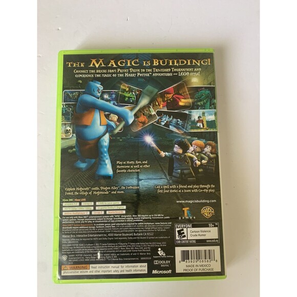 Lego Harry‎ Potter Years 1-4 (XBox 360, 2010) Complete, Tested - Picture 2 of 5